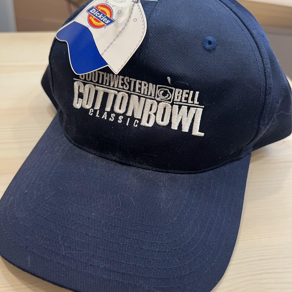 Cotton Bowl Classic Vintage Hat Cap Snap Back Mens Blue NCAA Football‎ Dickies